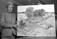 Portrait of Wynona Mulcaster: By John Kenney (dated 1986) courtesy of the Encyclopedia of Saskatchewan.